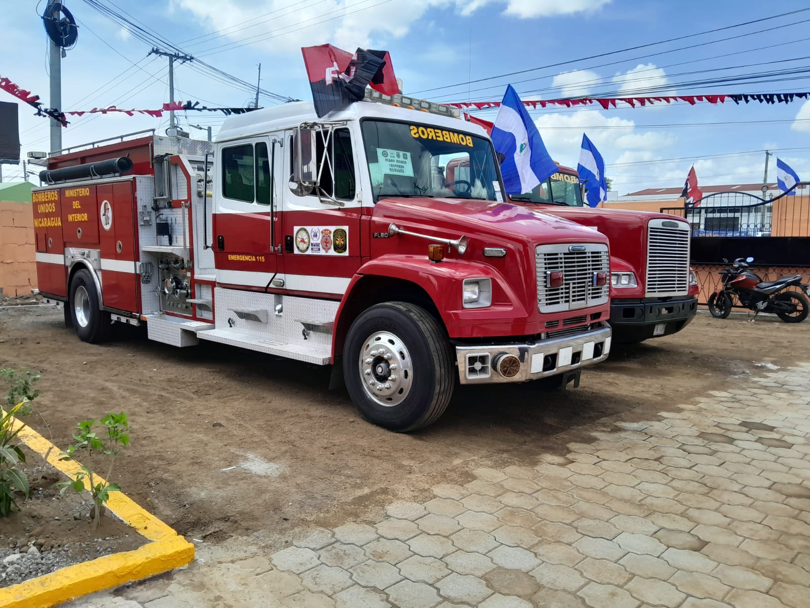 150 mil pobladores de Carretera Norte beneficiados con la estación de bomberos número 210