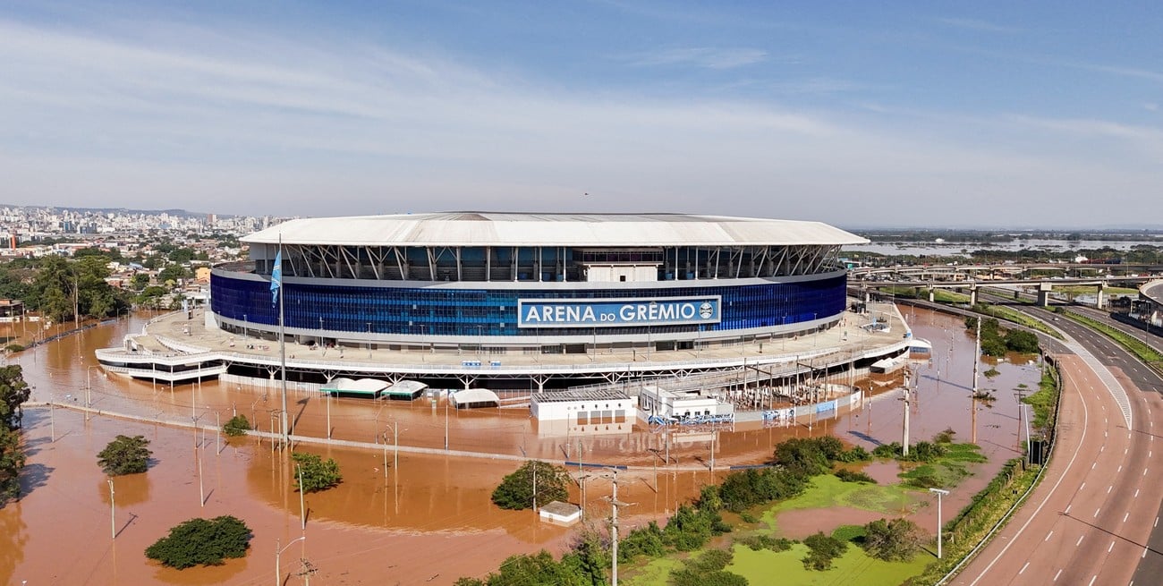 Once clubes brasileños pidieron suspender temporalmente la liga por las inundaciones