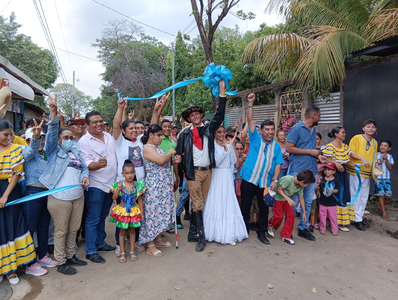 Entregan Calles para el Pueblo en el Distrito VII de Managua