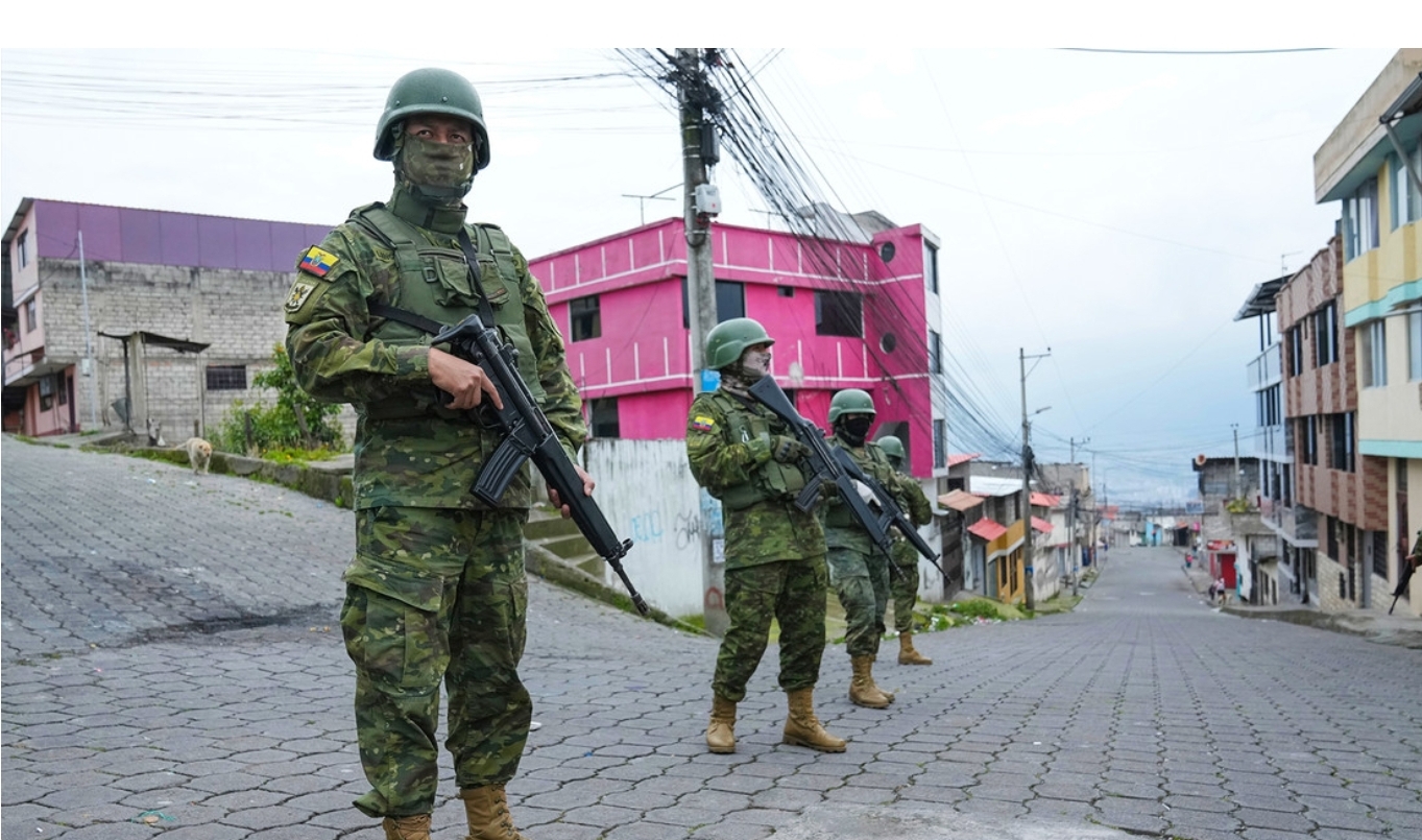 Noboa decreta un nuevo estado de excepción en varias provincias de Ecuador