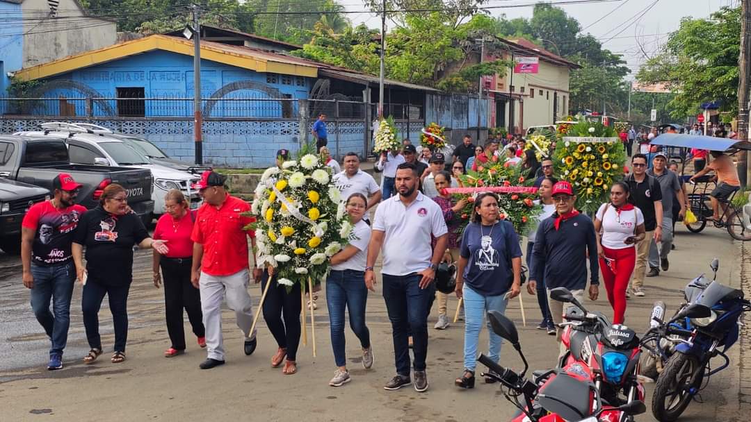 Chinandega honra la memoria del comandante Germán Pomares