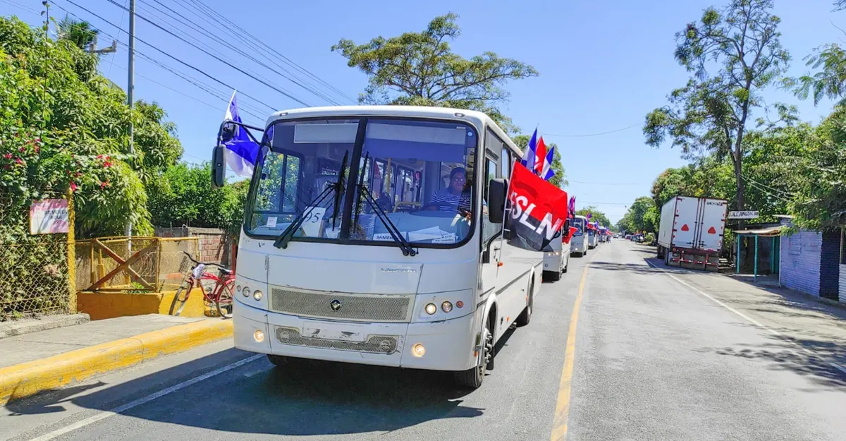 Transporte público de Managua tendrá el 100%  de buses nuevos al finalizar el 2024