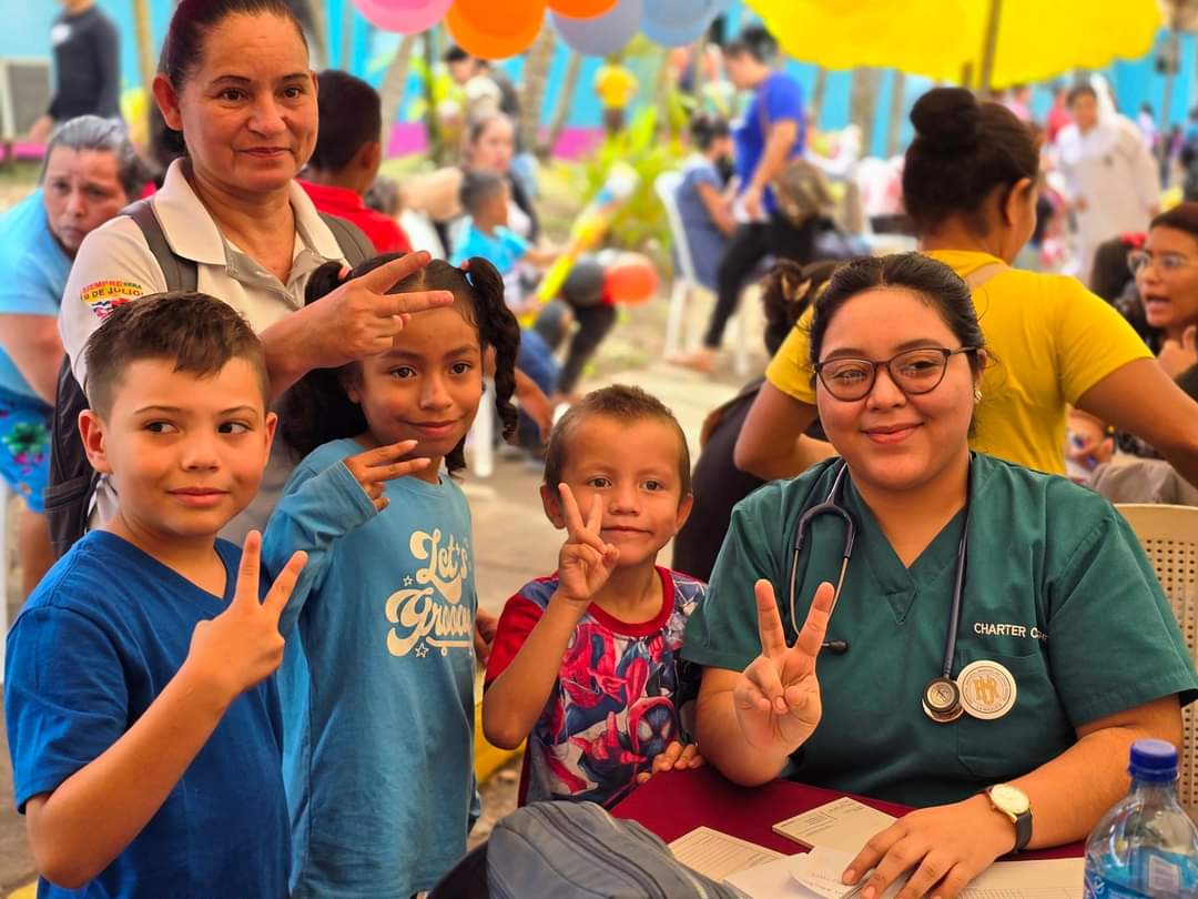 Atienden en Matagalpa a más de 5,000 niños en mega feria de pediatría