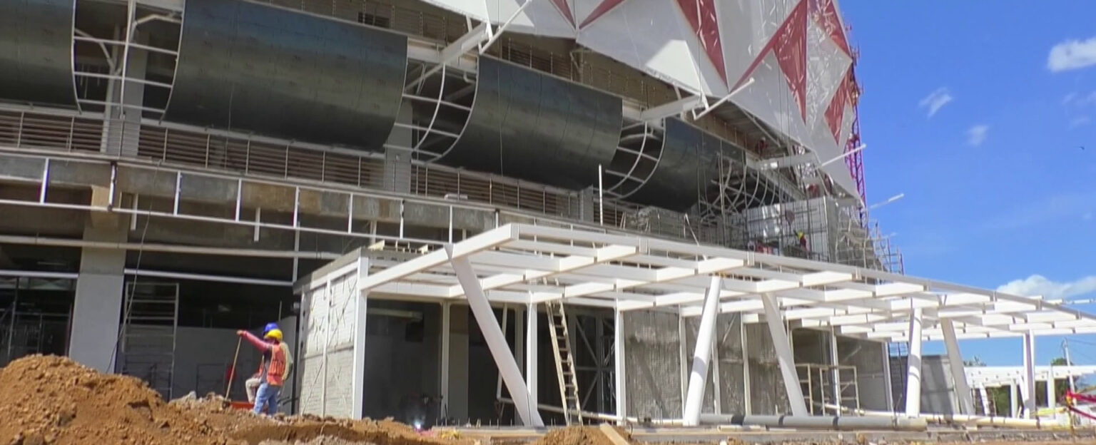 Avanza el 80% la construcción del Estadio Rigoberto López Pérez en León