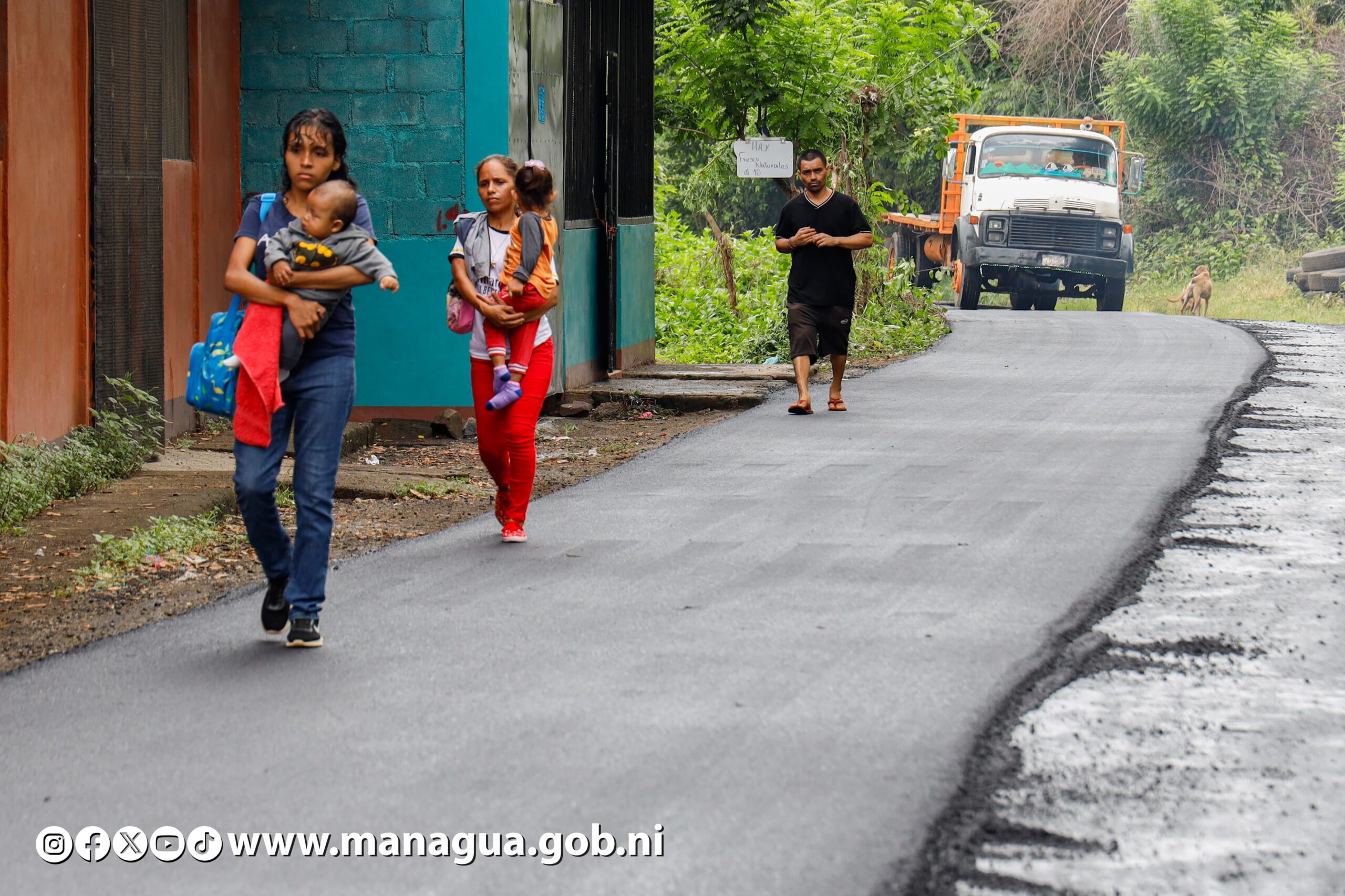 Municipalidad capitalina invierte más de C$5 millones en calles nuevas del barrio Los Chagüites  