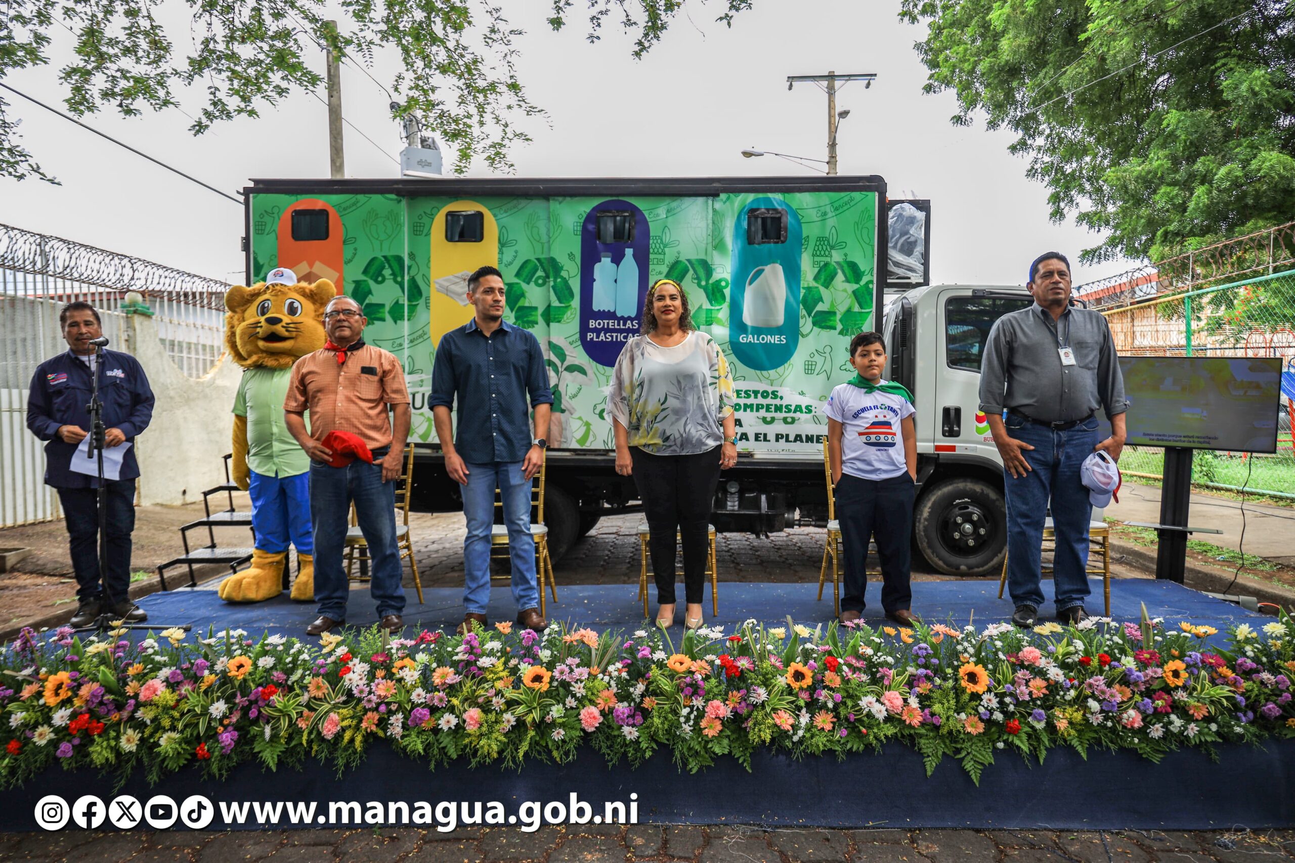 Eco Móvil, el nuevo proyecto de Alcaldía de Managua para proteger el medioambiente