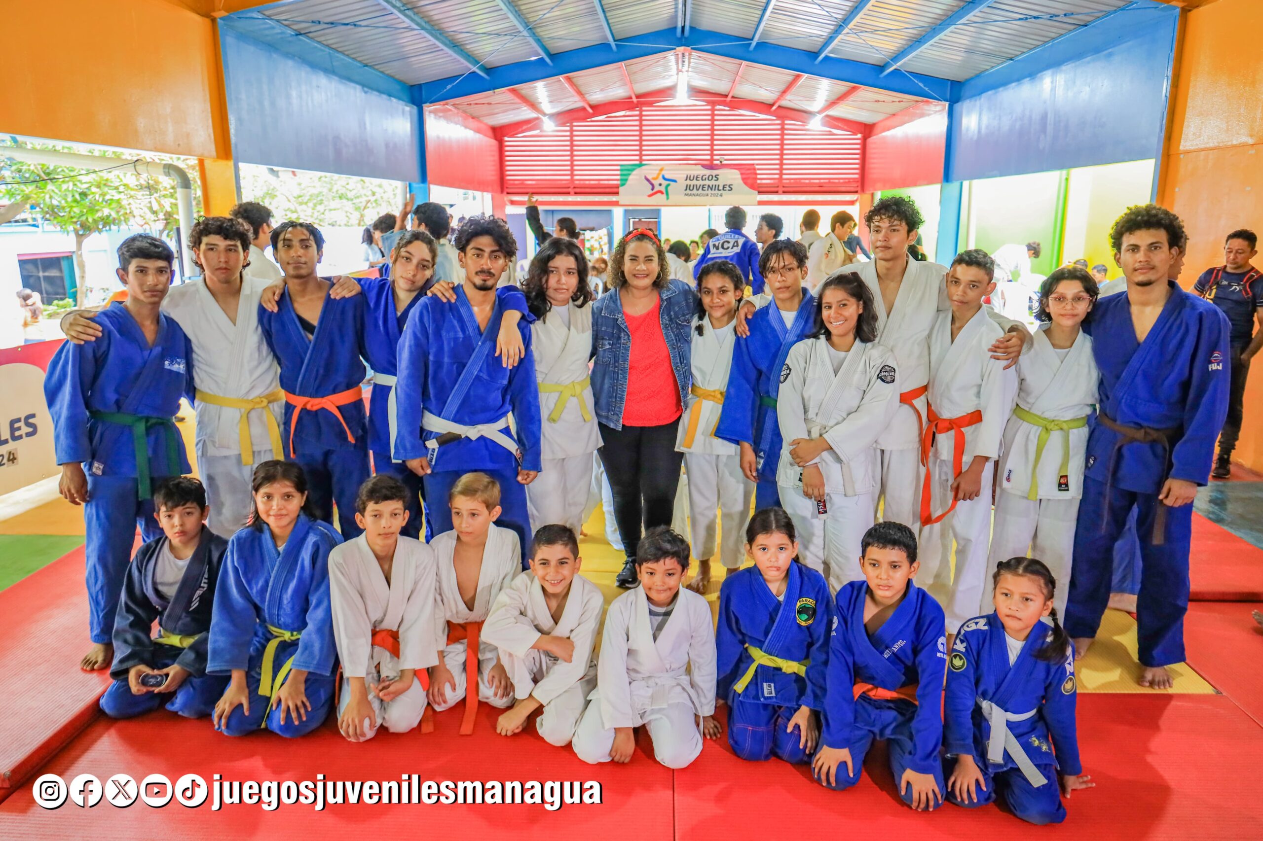 Alcaldía de Managua celebra 3 años de la Academia de Judo