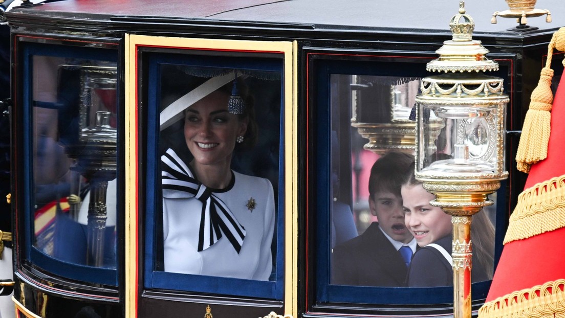Kate Middleton aparece en público por primera vez este año