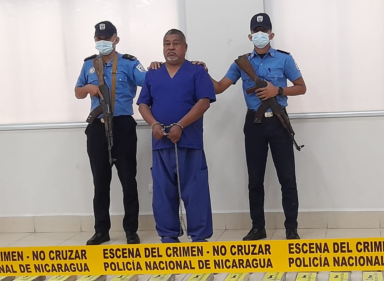 Capturan a hondureño con más de 209 kilos de cocaína en Chinandega