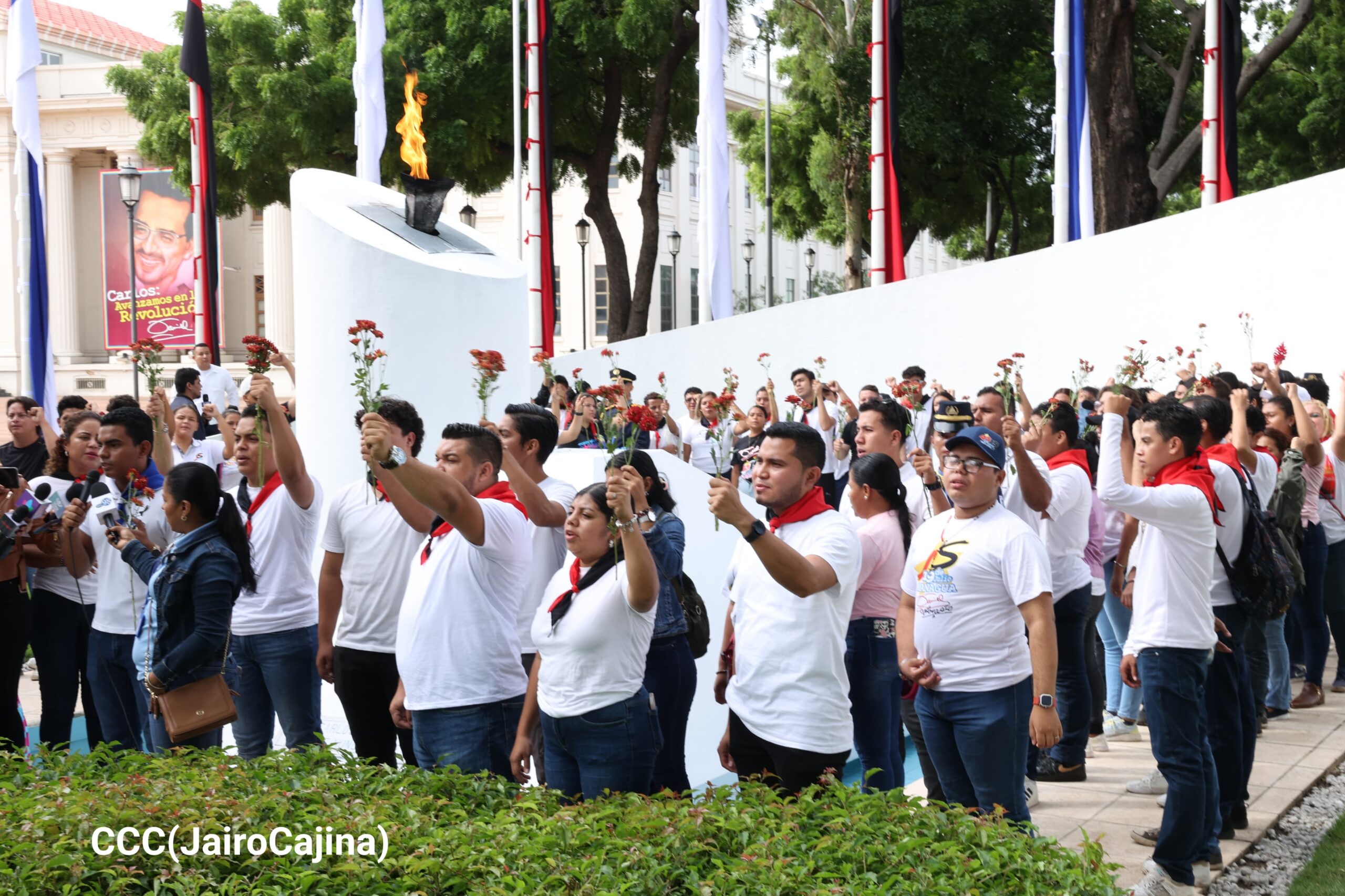 Nicaragua conmemora el 88 aniversario del natalicio del Comandante Carlos Fonseca Amador