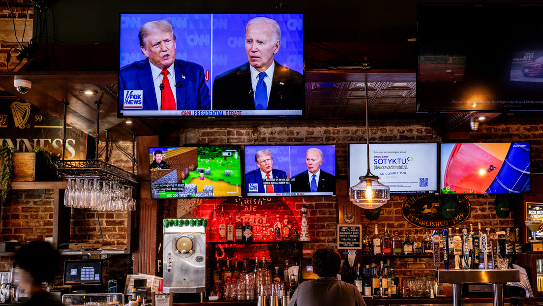 Memes inundan las redes tras imagen ofrecida por Biden en el debate con Trump