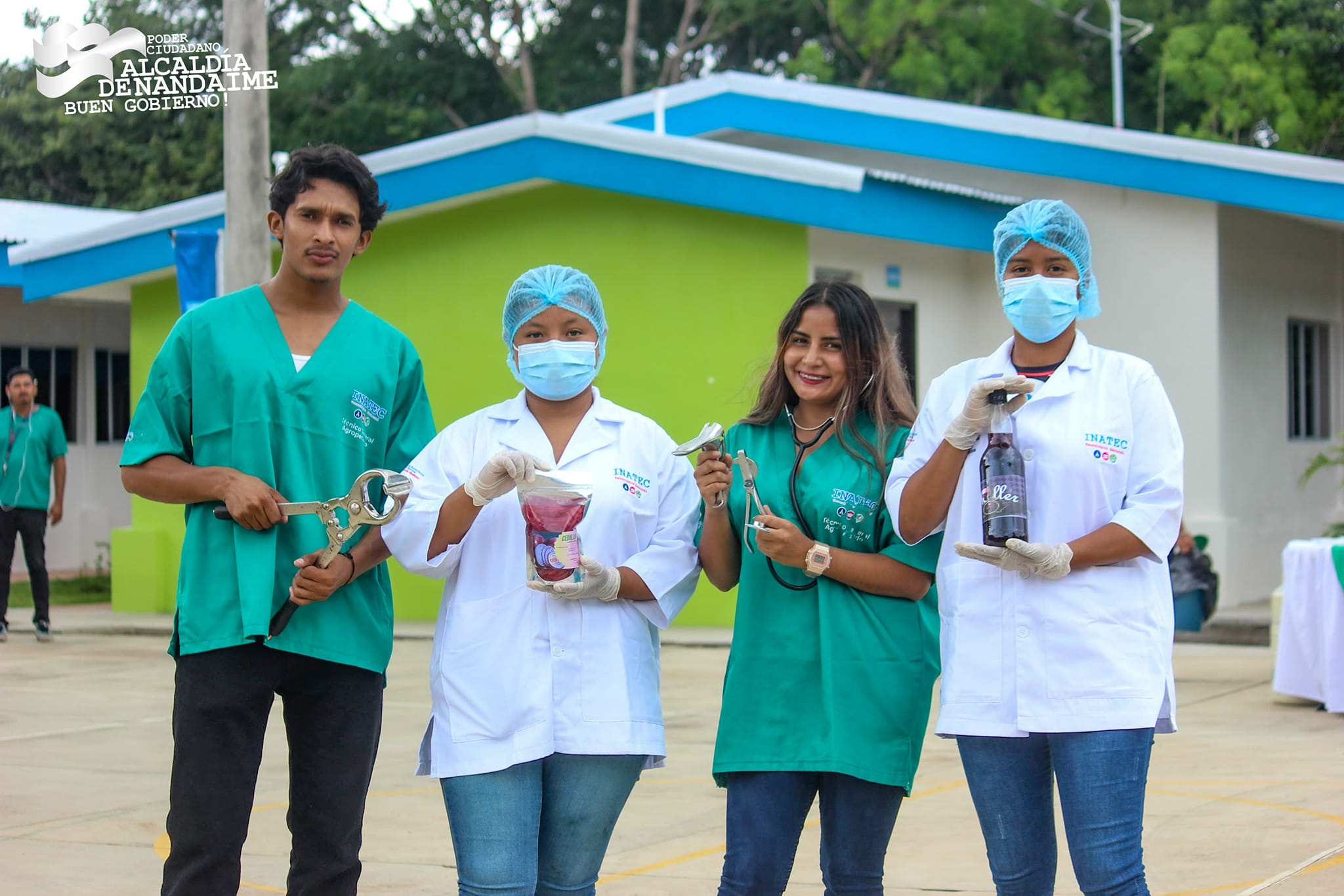 Con una inversión de C$10 millones inauguran aulas didácticas en tecnológico agropecuario de Nandaime