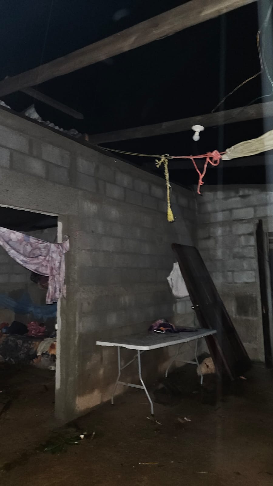 Fuertes vientos en Tipitapa provocaron daños en viviendas y cultivos