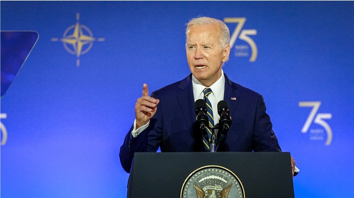 Biden: La OTAN puede defender “cada pulgada de su territorio”, incluso en el espacio
