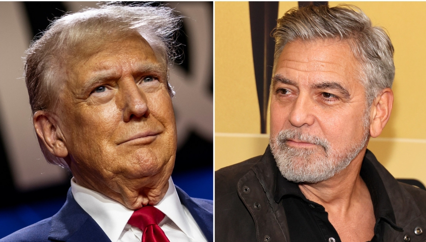 Trump sobre George Clooney: “Se volvió contra el ‘Corrupto Joe’ como las ratas que ambos son”