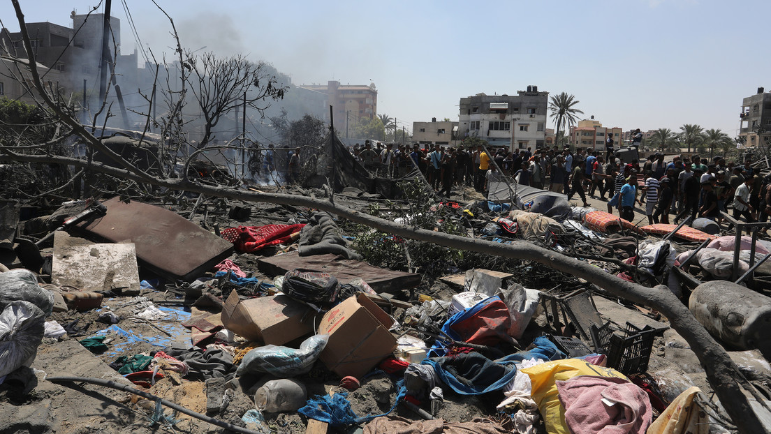 Más de 70 muertos y cientos de heridos en un ataque israelí a una ‘zona segura’ en Gaza