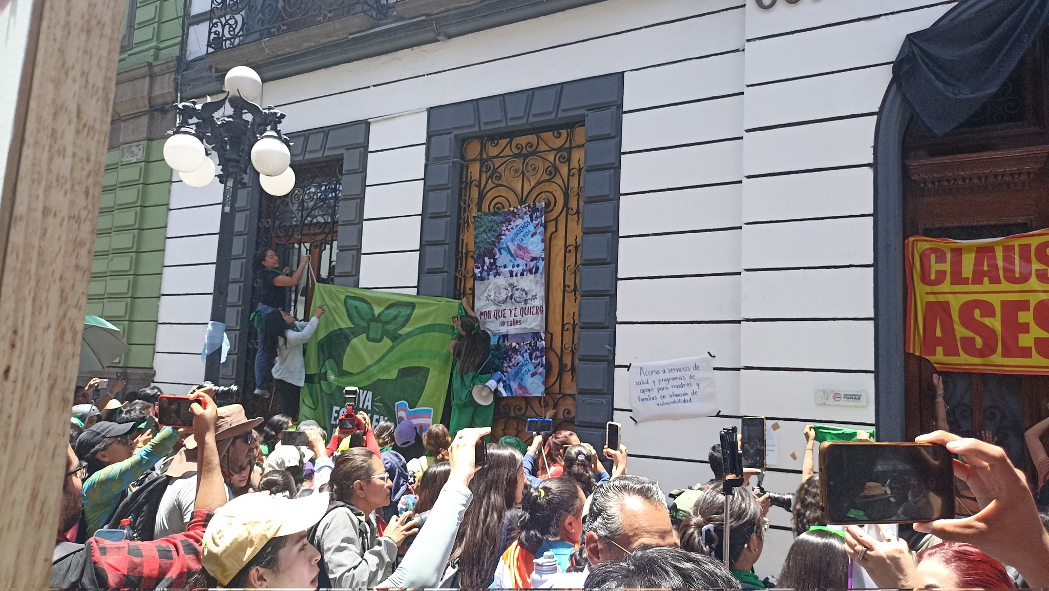 Estado de Puebla despenaliza el aborto hasta la semana 12