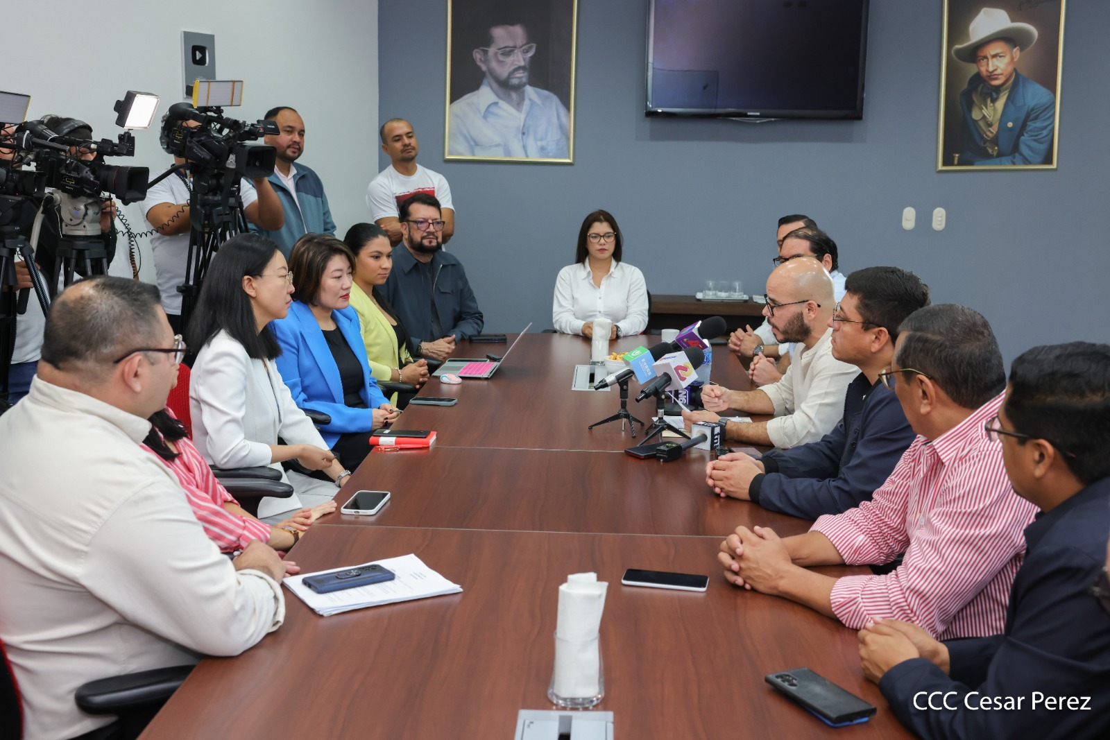 Grupo de Medios de China de visita en Nicaragua fortalecen la cooperación comunicacional
