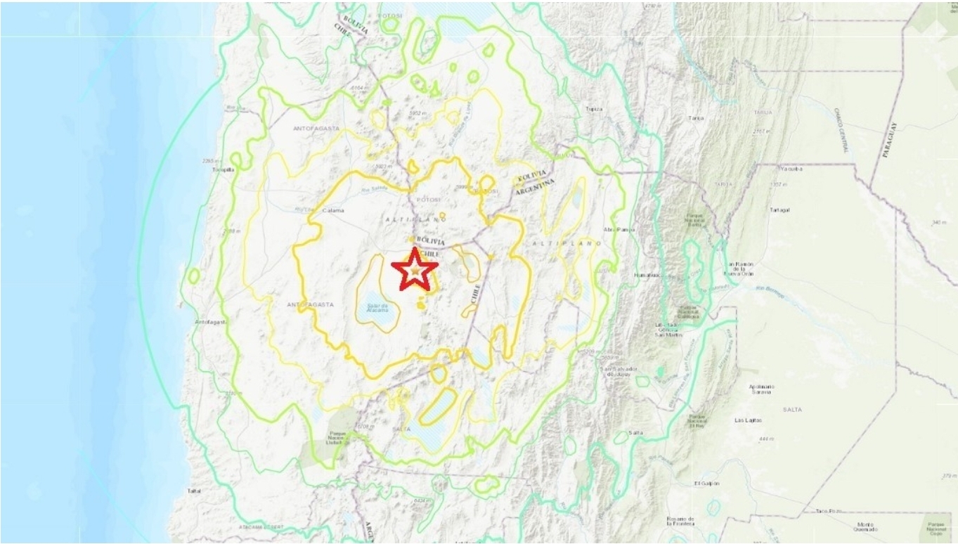 Un terremoto de magnitud 7,3 sacude el norte de Chile