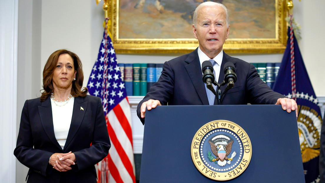 Biden respalda la candidatura de Kamala Harris para las presidenciales