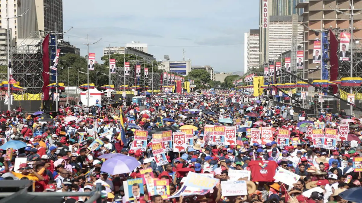 Inicia veda electoral en Venezuela de cara a las elecciones presidenciales del 28J