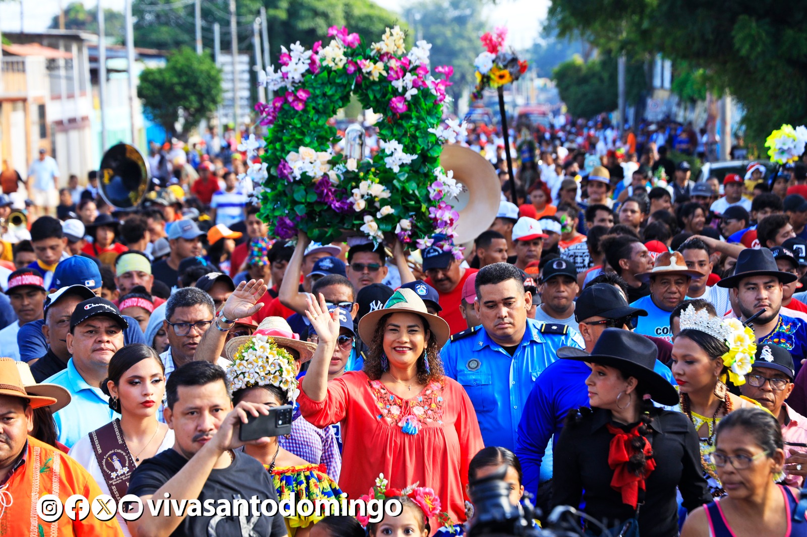 Fiestas patronales de Managua arrancan con la tradicional Roza del Camino