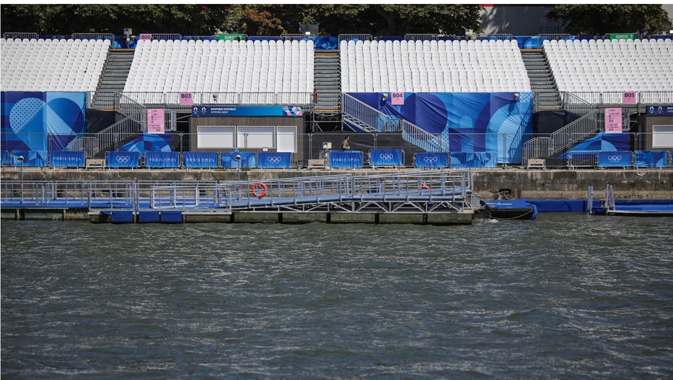 JJOO de París: Aplazan la prueba masculina de triatlón por la contaminación del Sena