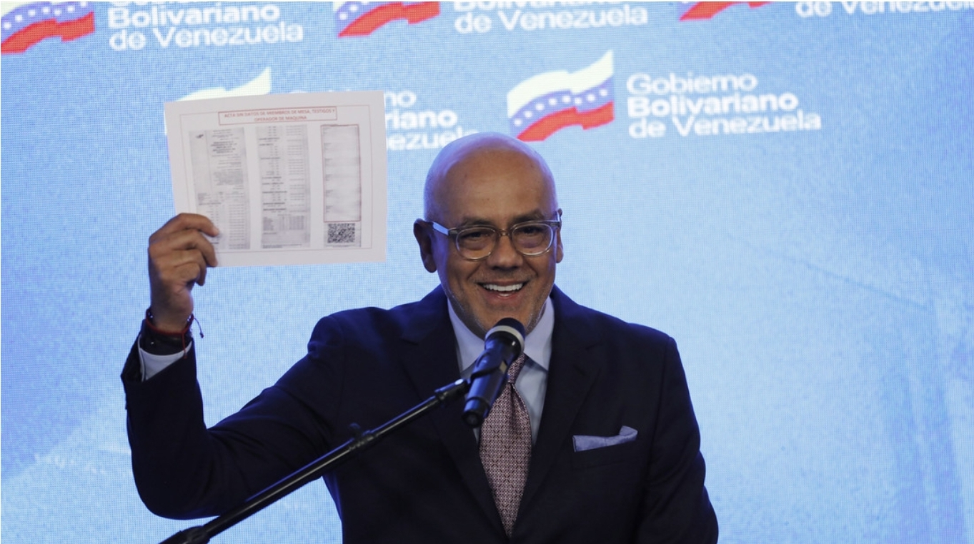 “Gran farsa”: Jorge Rodríguez revela irregularidades en los “resultados” electorales de la oposición