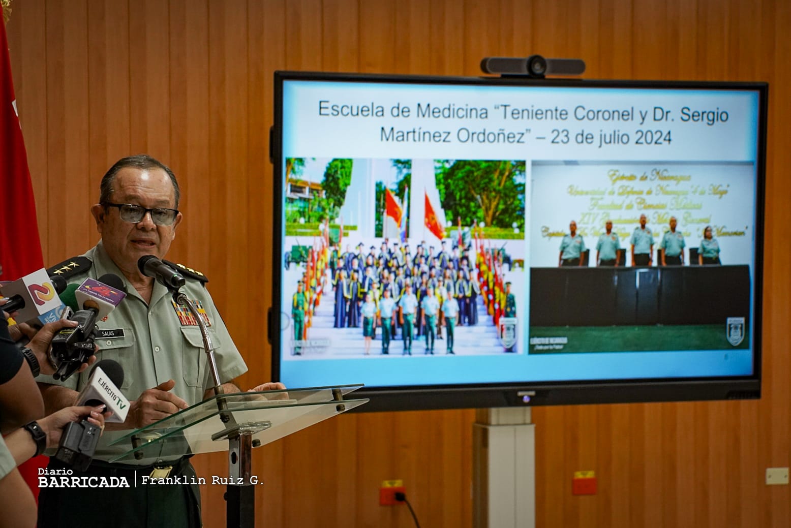 Cuerpo Médico Militar celebra su 45 aniversario con logros, metas y modernización