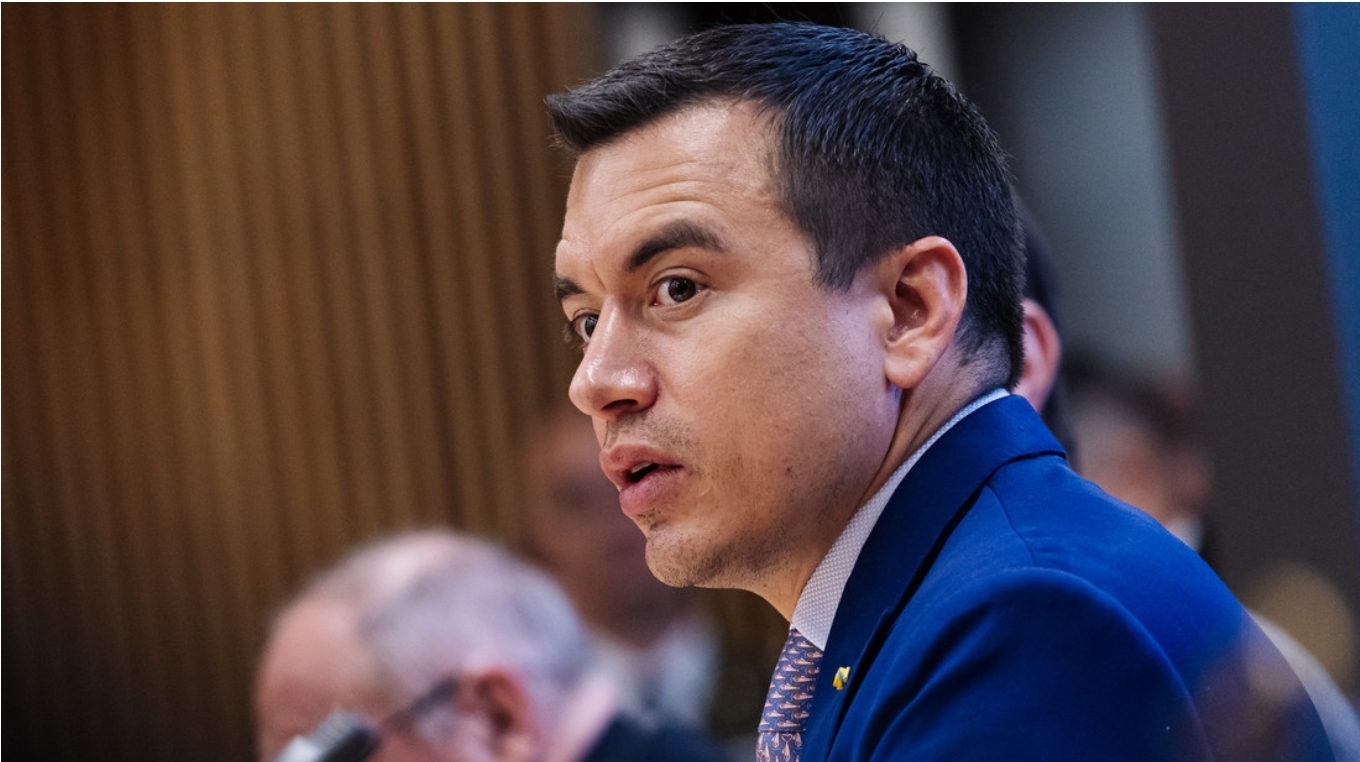 Noboa anuncia toque de queda para reforzar el estado de excepción en Ecuador
