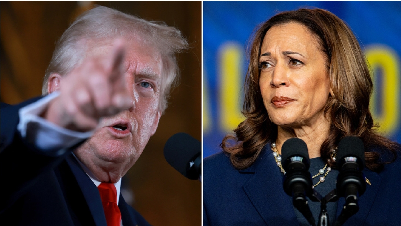 Donald Trump habría llamado “perra” a Kamala Harris