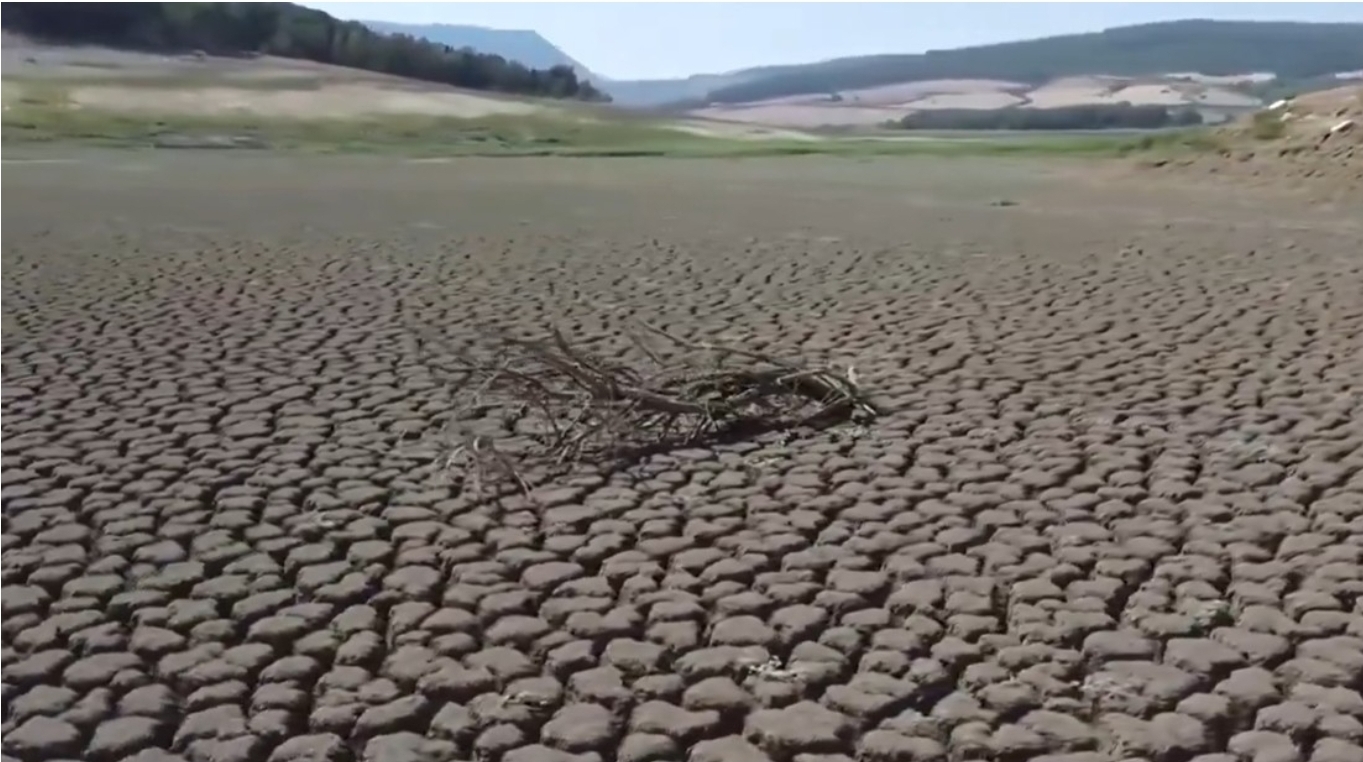 Desaparece un importante lago en la isla más grande del Mediterráneo