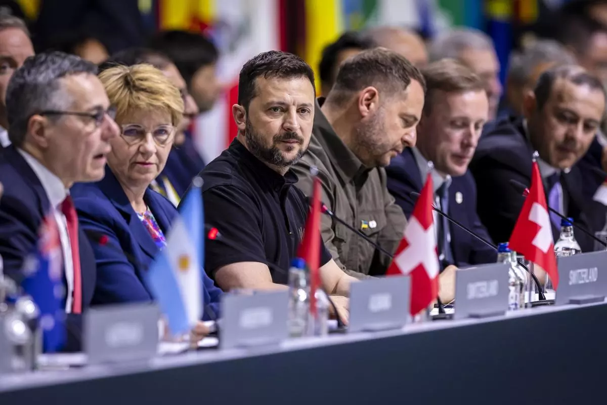 Italia y Suiza acuerdan promover una nueva cumbre de paz con la participación de Rusia