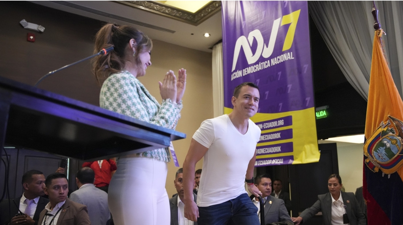 “Claro intento de golpe de Estado”: el Gobierno de Noboa responde a la denuncia de su vicepresidenta