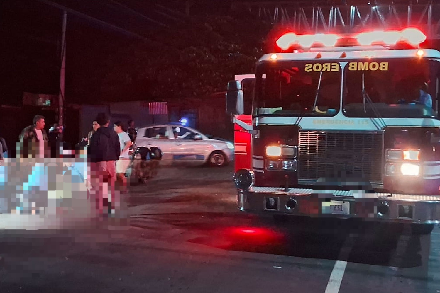 Ebrio imprudente casi pierde la vida al intentar cruzar una vía en Managua