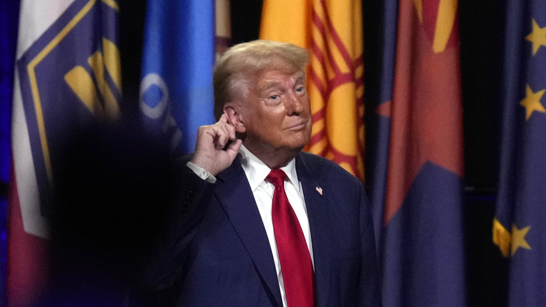 Trump asegura que Dios lo salvó “tal vez para salvar al mundo”