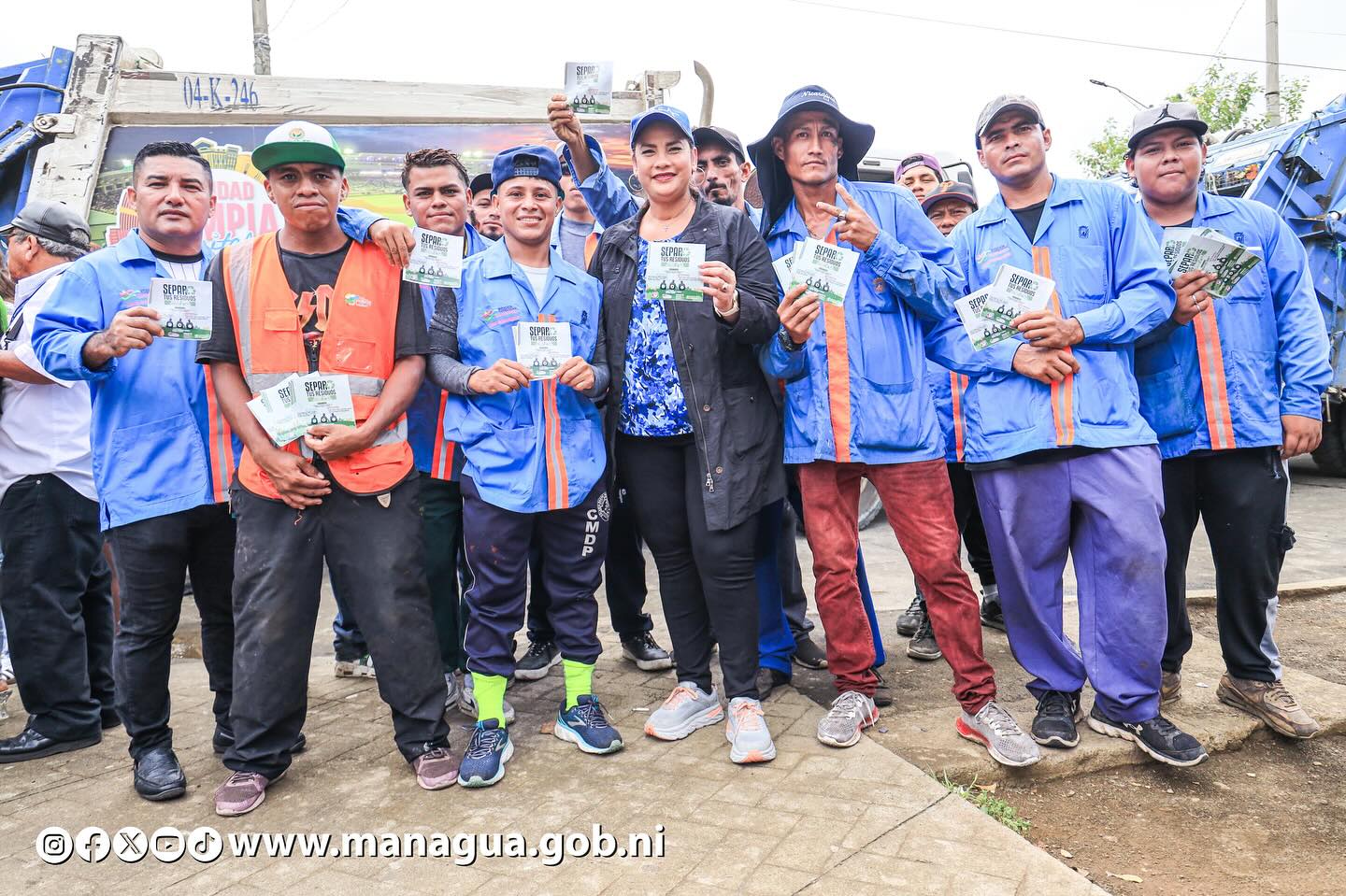 Promueven campaña de sensibilización ambiental en Managua