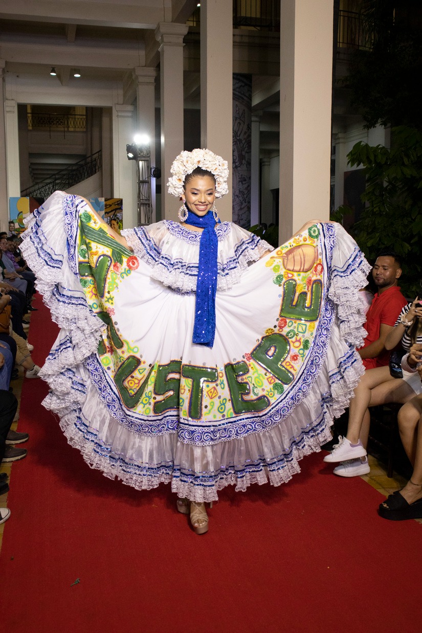 Candidatas a Reinas Nicaragua celebran Día Nacional del Huipil con una pasarela en Managua