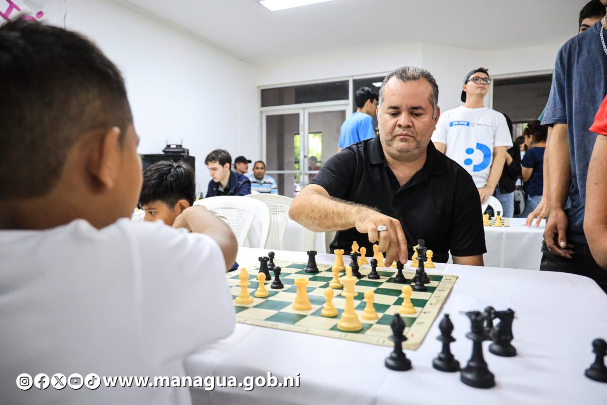 Realizan en Managua campeonato de ajedrez con la participación de más de 100 jóvenes del país