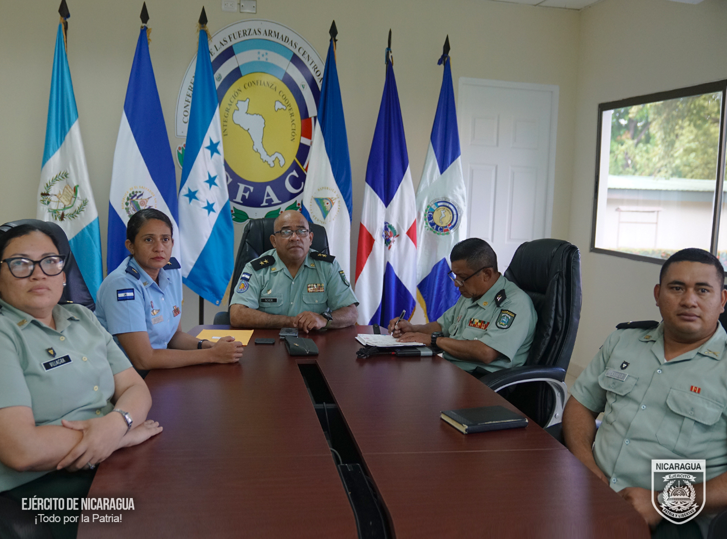 Ejército de Nicaragua participa en diplomado en protección de datos e información con perspectiva en DDHH