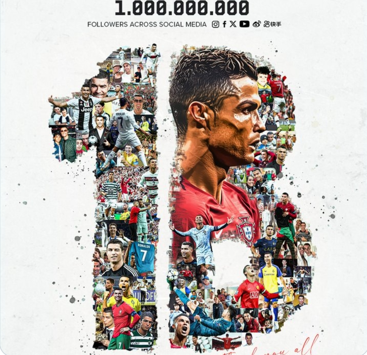 Cristiano Ronaldo hace historia en las redes sociales