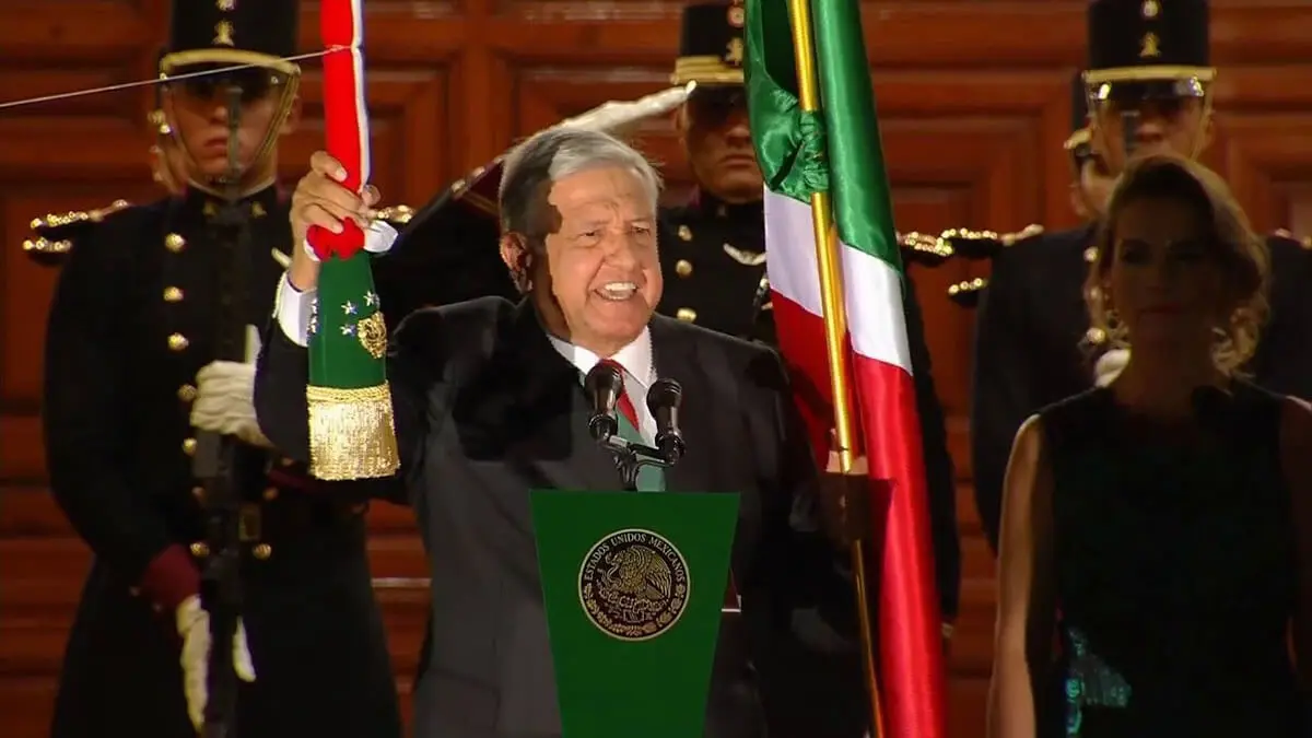 Presidente López Obrador celebra su último Grito de Independencia junto a miles de mexicanos