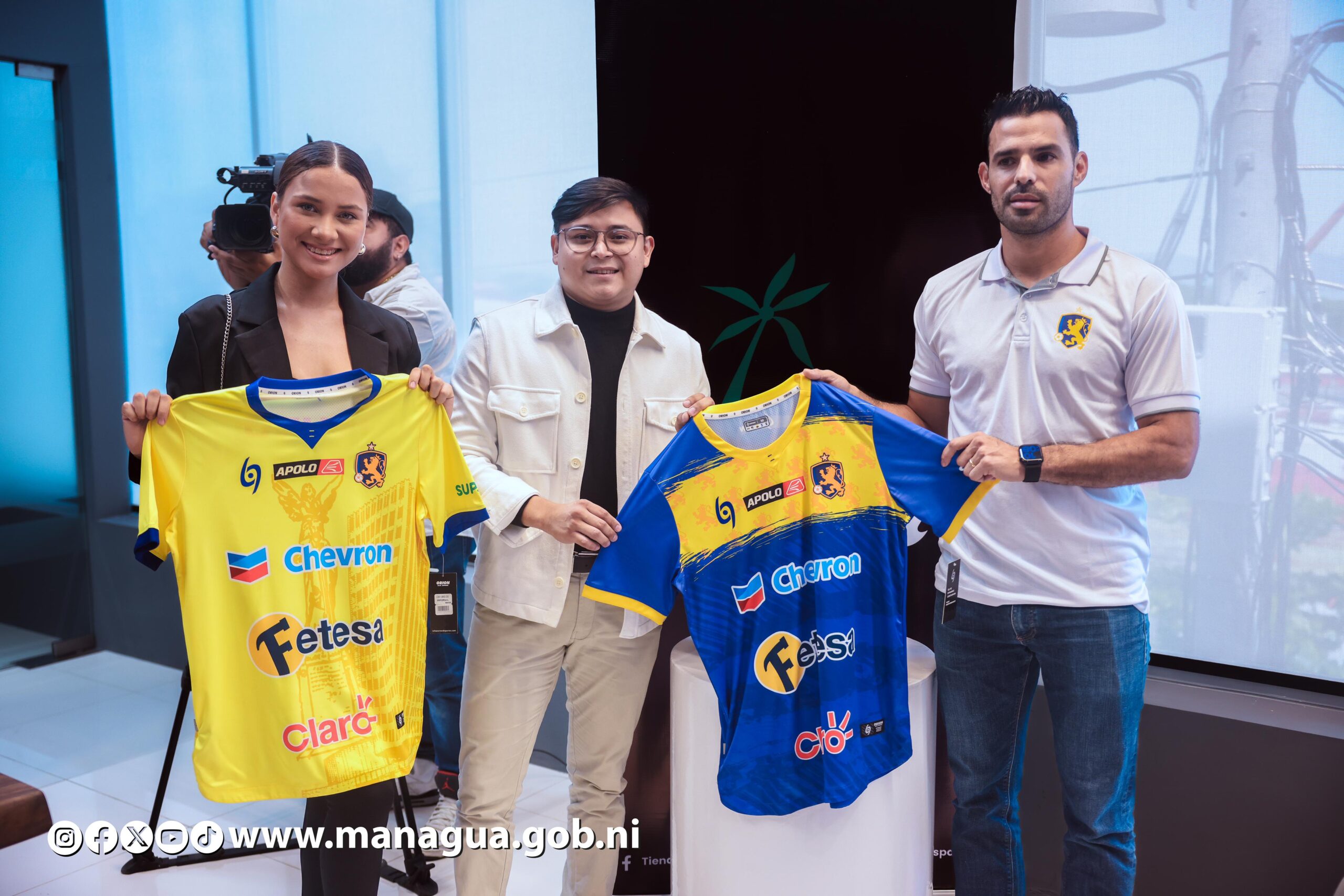 Selección Managua FC firma alianza comercial con Tienda Palm