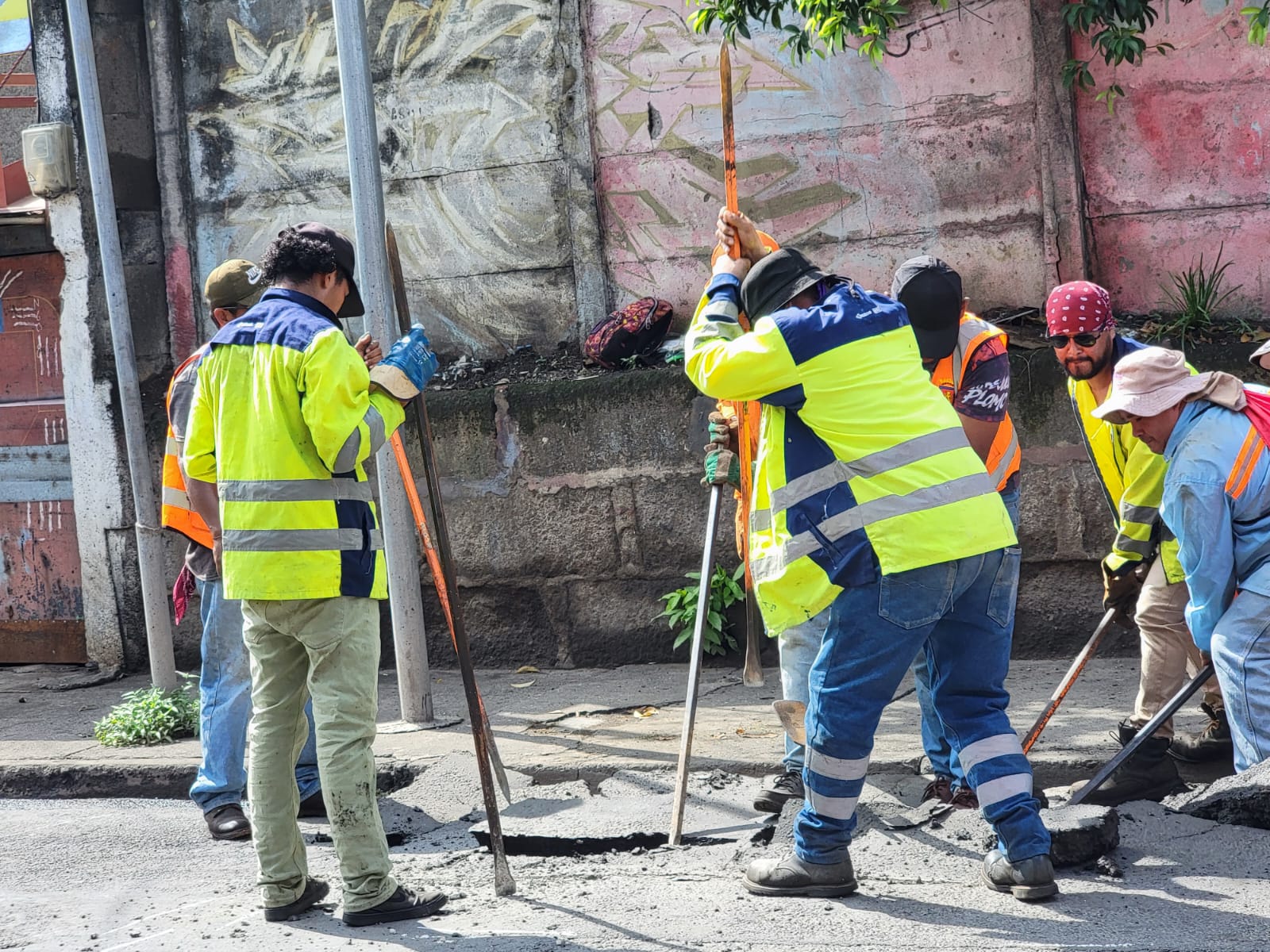 Avanza a buen ritmo la rehabilitación de las principales vías en Managua