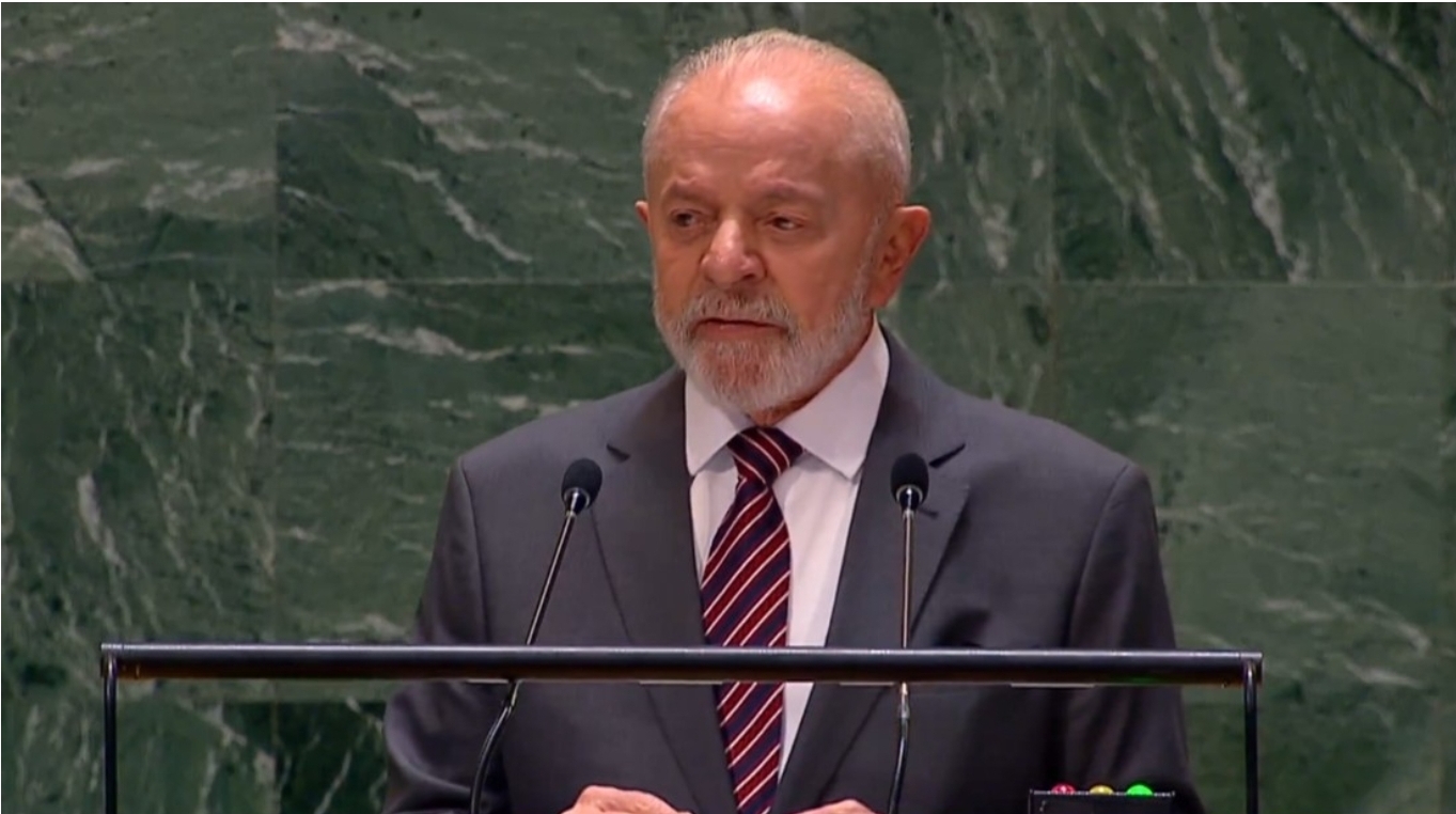 Lula termina su discurso ante la ONU, a pesar de que le cortaron el micrófono