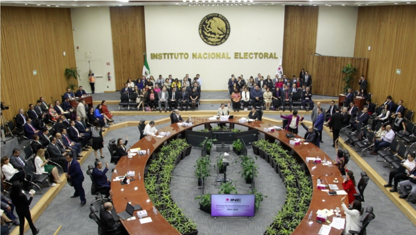 INE abre el camino para la elección del Poder Judicial en México