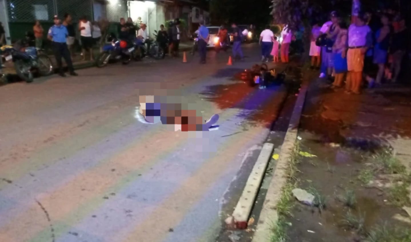 Peatón muere arrollado por motociclista en Managua