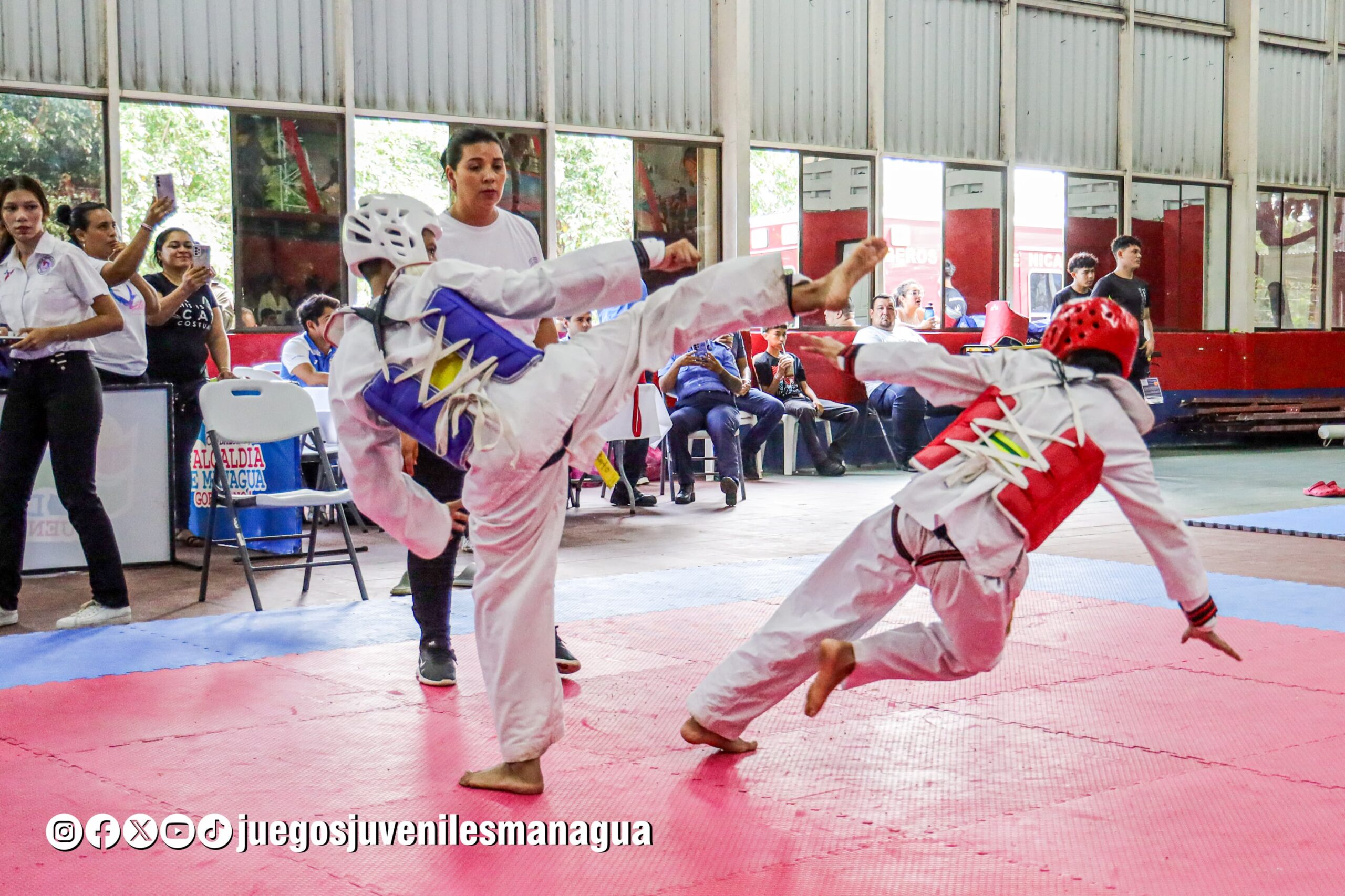 Se realiza tercera jornada de los Juegos Juveniles Managua 2024