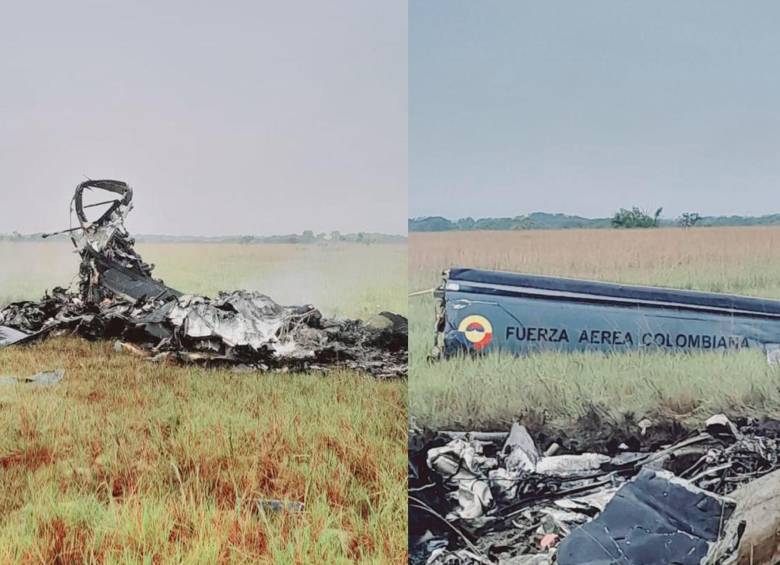 Accidente helicóptero Colombia