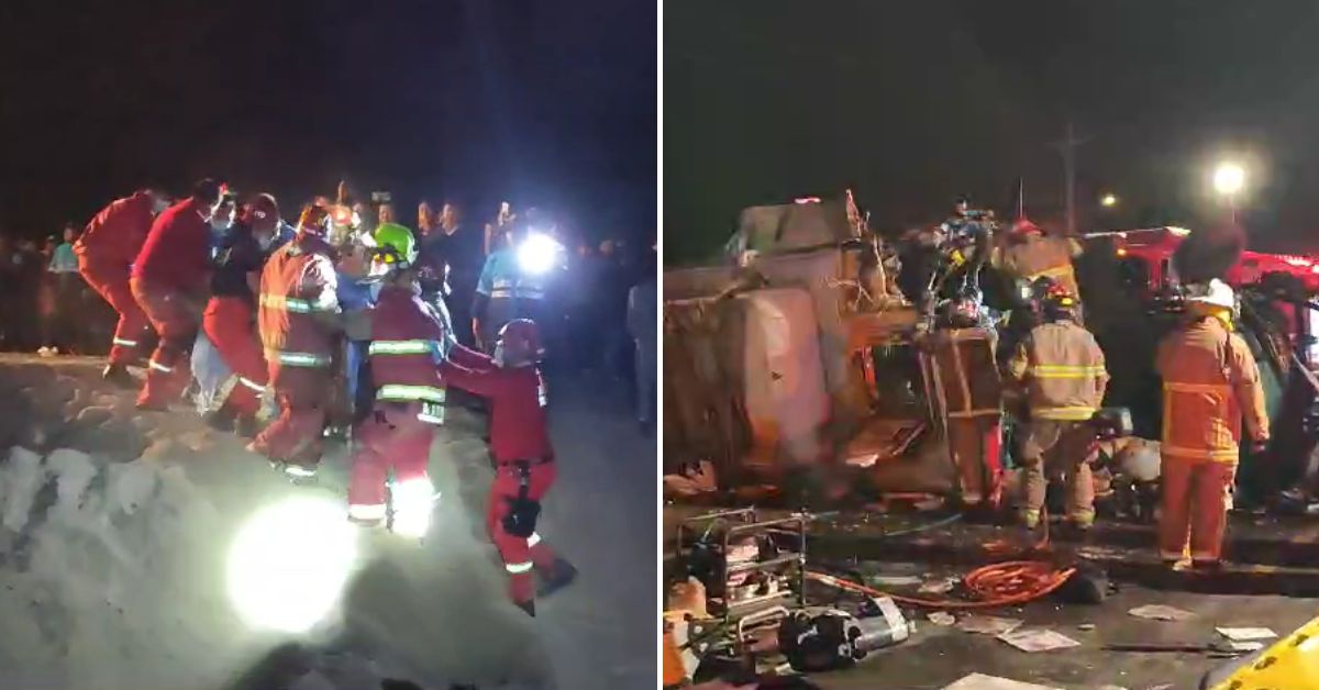Triple choque deja al menos nueve muertos en Perú